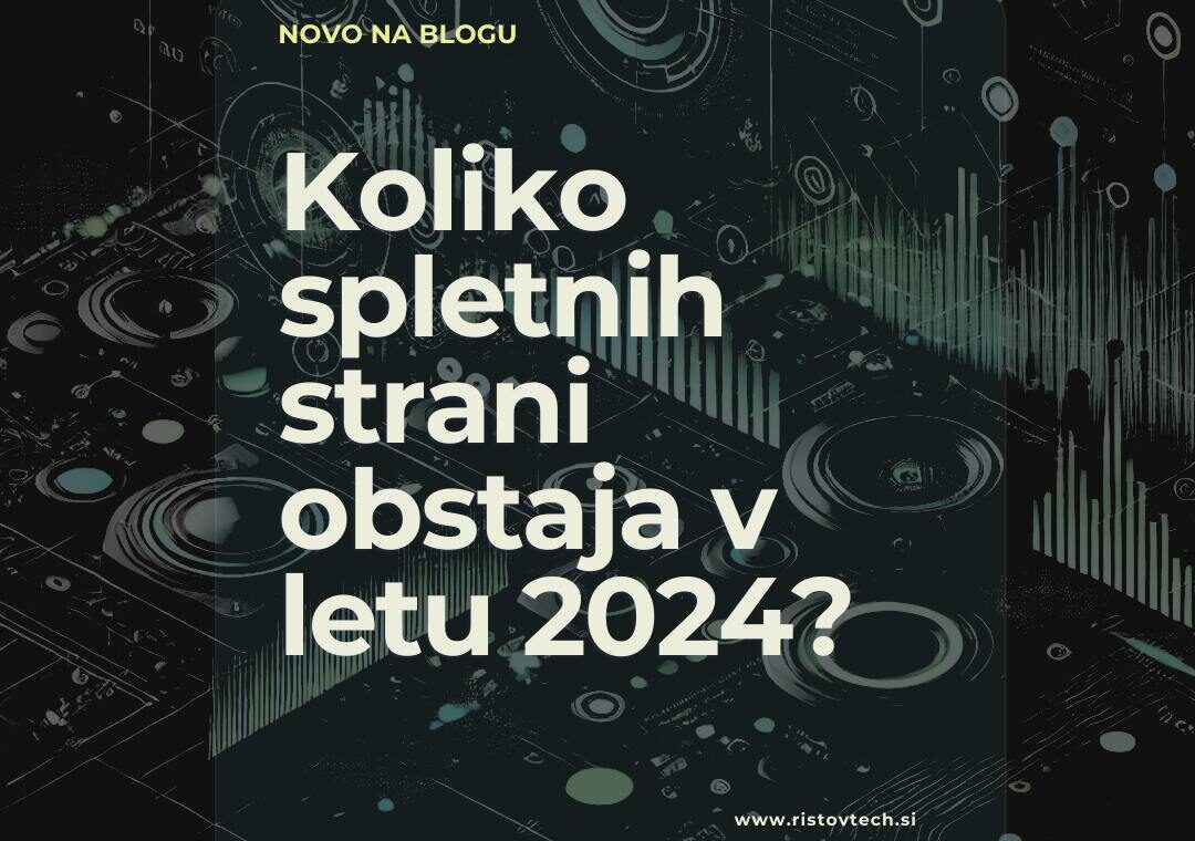 Koliko spletnih strani obstaja leta 2024?